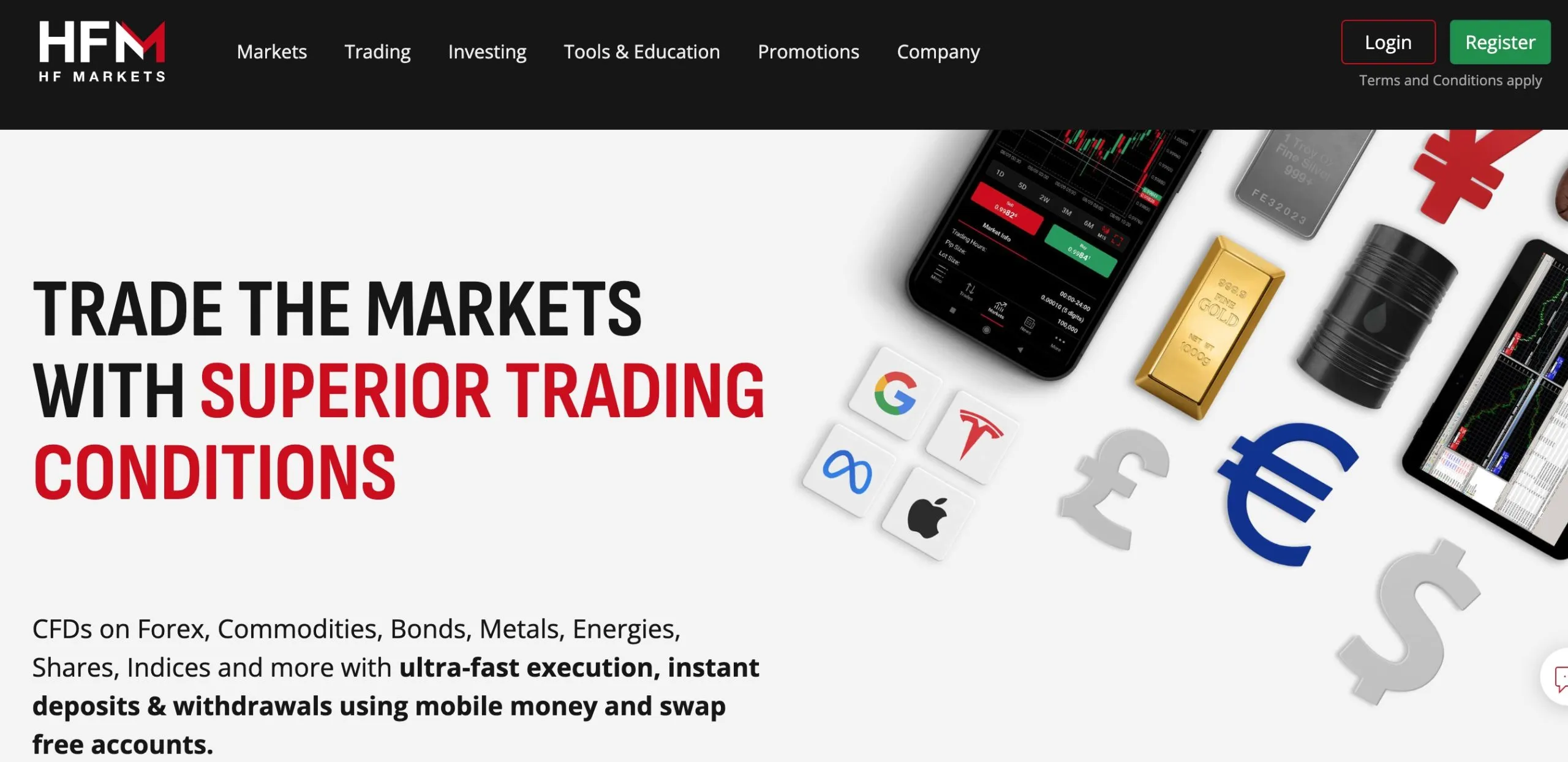 HFM is one of the top forex brokers in Kenya and is cma-regulated